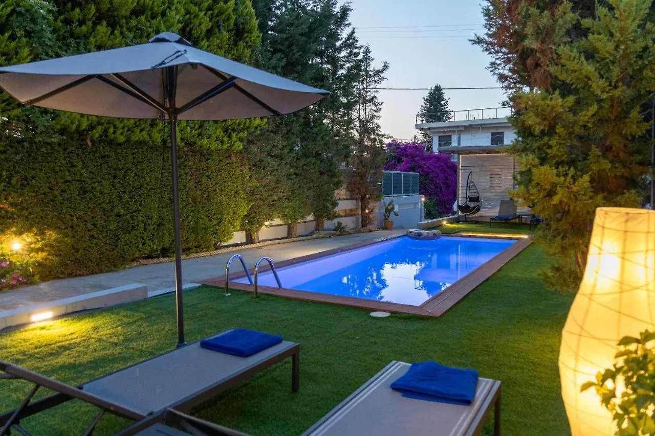 Luxury Villa Hestia Grey With Private Pool Rethymno  Greece