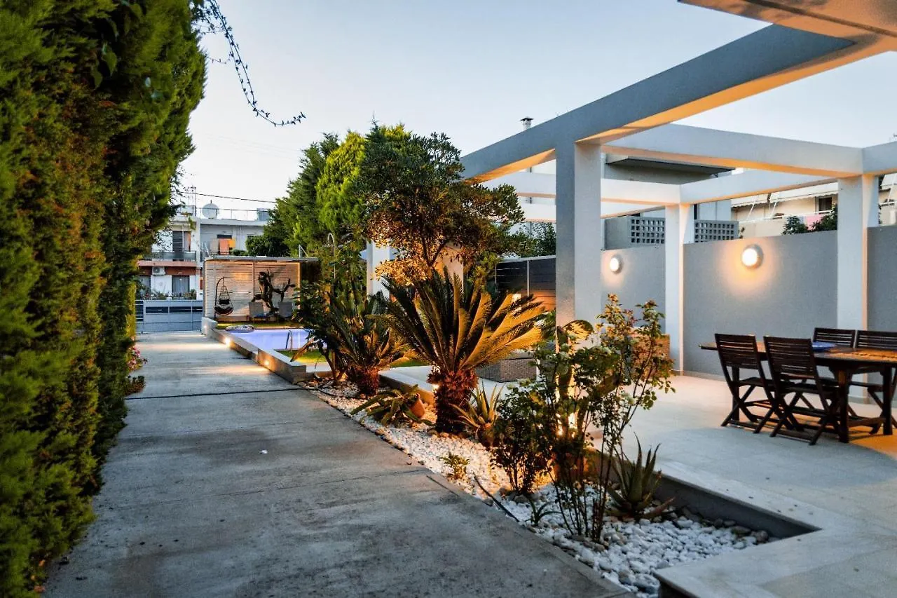 Luxury Villa Hestia Grey With Private Pool Rethymno