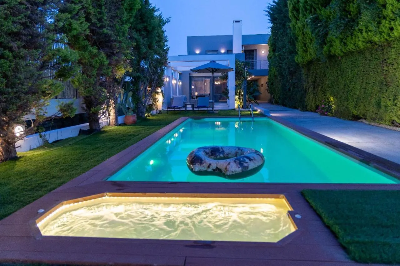 Luxury Villa Hestia Grey With Private Pool Rethymno